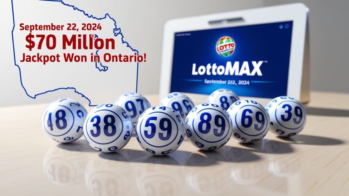 Lotto Max Winning Numbers for September 22, 2024: $70 Million Jackpot Won in Ontario!